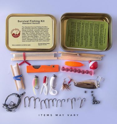Best Glide Survival Fishing Kit Tin