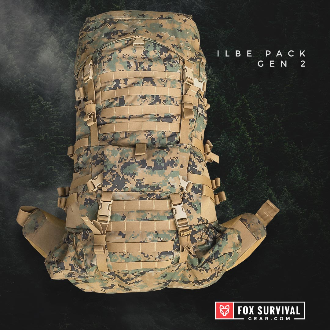 Front of ILBE Pack - Gen 2 USMC Tactical Backpack