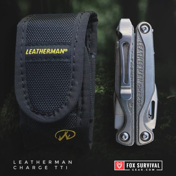 Leatherman Charge TTI Multi-Tool with nylon sheath