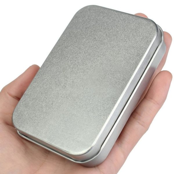 Steel Hinged Tin