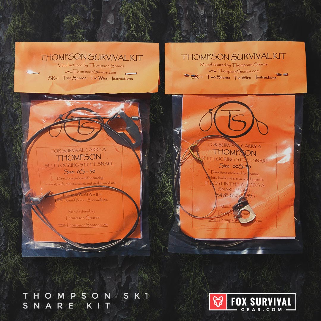 Where to buy Thompson SK1 Survival Snare Kit - 4 Traps - Fox